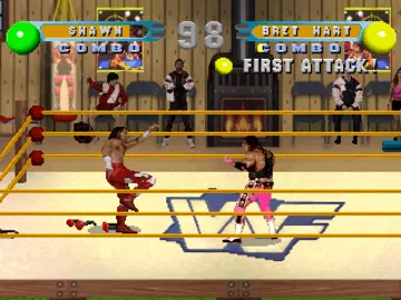 WWF In Your House (JP) screen shot game playing